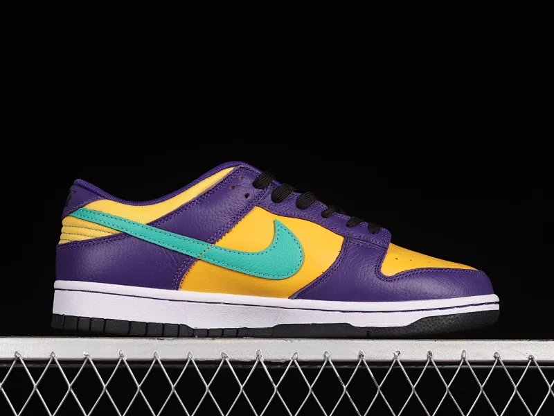 All categories Nk SB Dunk Series Nk SB Dunk Low low-top sneakers F version Nk Dunk Low Retro "Lisa Leslie" Los Angeles Purple and Gold Lakers SB low-top sports and leisure sneakers DO9581-500